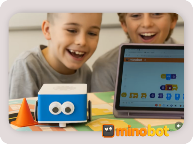 Minobot Jr kodlama robotu
