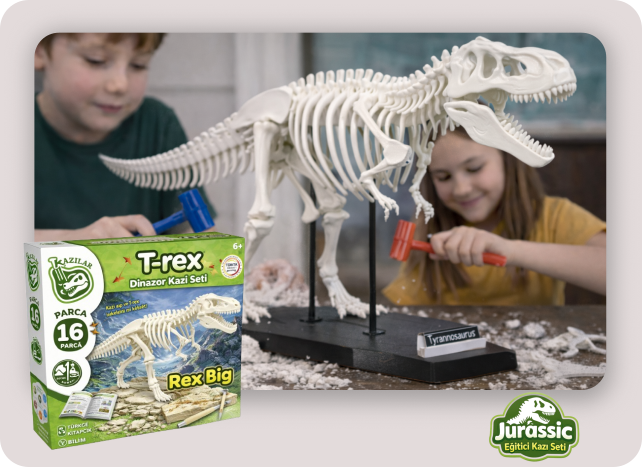 T-Rex Big Kazı Seti